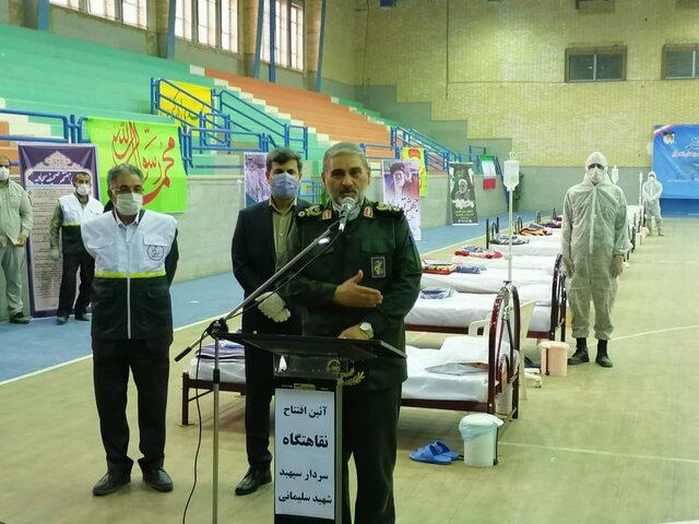 افتتاح دومین نقاهتگاه ۱۰۰ تختخوابی بیماران کرونایی در اهواز
